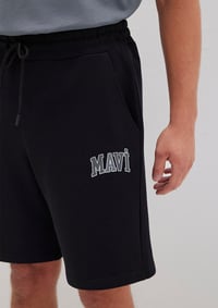 Mavi MAVİ BASKILI ŞORT Siyah Siyah Erkek Şort M0410224-900