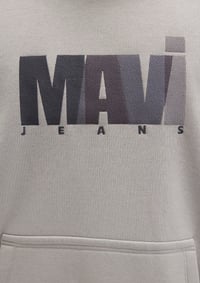 Mavi MAVİ BASKILI SWEATSHIRT Mineral Gri Gri Erkek Sweatshirt M0S10199-70093