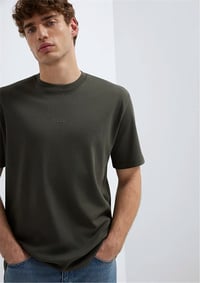 Mavi MAVİ BASKILI TİŞÖRT Beluga Haki Erkek T-Shirt M0613102-71553
