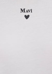 Mavi MAVI BASKILI TISÖRT Kırık Beyaz Kırık Beyaz Kadın T-Shirt M1601185-33389