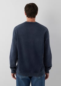 Mavi MAVİ BİSİKLET YAKA SWEATSHIRT Dark Navy Lacivert Erkek Sweatshirt M0S20102-70489