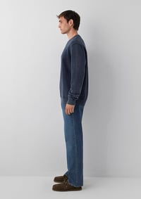 Mavi MAVİ BİSİKLET YAKA SWEATSHIRT Dark Navy Lacivert Erkek Sweatshirt M0S20102-70489