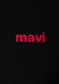 Mavi MAVİ BİSİKLET YAKA SWEATSHIRT Siyah Siyah Erkek Sweatshirt M0S10643-900