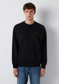 Mavi MAVİ BİSİKLET YAKA SWEATSHIRT Siyah Siyah Erkek Sweatshirt M0S10643-900