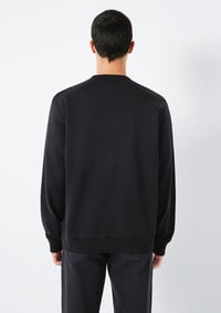 Mavi MAVİ BİSİKLET YAKA SWEATSHIRT  Siyah Siyah Erkek Sweatshirt M0S10551-900