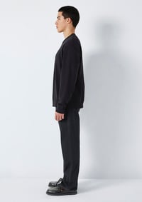 Mavi MAVİ BİSİKLET YAKA SWEATSHIRT  Siyah Siyah Erkek Sweatshirt M0S10551-900