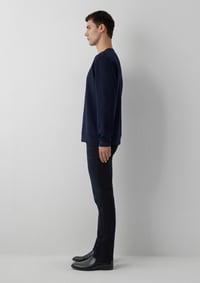 Mavi MAVİ BLACK SWEATSHIRT Gece Lacivert Lacivert Erkek Sweatshirt M0S20106-70490