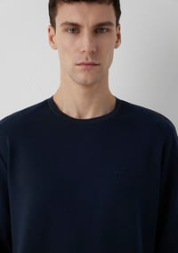 Mavi MAVİ BLACK SWEATSHIRT Gece Lacivert Lacivert Erkek Sweatshirt M0S20106-70490