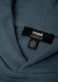 Mavi MAVİ JEANS KAPÜŞONLU SWEATSHIRT Koyu Deniz Gri Erkek Sweatshirt M0S10676-80776