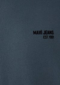 Mavi MAVİ JEANS KAPÜŞONLU SWEATSHIRT Koyu Deniz Gri Erkek Sweatshirt M0S10676-80776