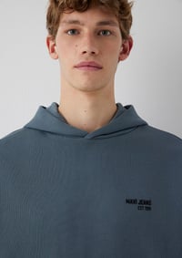Mavi MAVİ JEANS KAPÜŞONLU SWEATSHIRT Koyu Deniz Gri Erkek Sweatshirt M0S10676-80776