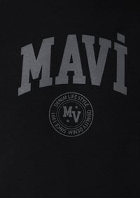 Mavi MAVİ KAPÜŞONLU SWEATSHİRT Siyah Siyah Erkek Sweatshirt M0S10646-900