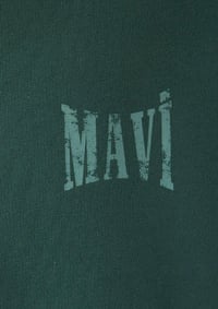 Mavi MAVİ LOGO SWEATSHİRT Derin Orman Yeşili Yeşil Erkek Sweatshirt M0S10659-71580