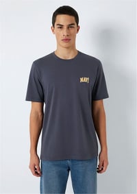 Mavi MAVi LOGO TİŞÖRT Nine iron Gri Erkek T-Shirt M0611714-70101