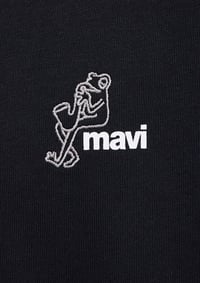 Mavi MAVİ LOGO TİŞÖRT Siyah Siyah Erkek T-Shirt M0613179-900