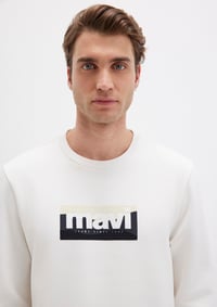 Mavi MAVİ SWEATSHIRT  Kırık Beyaz Beyaz Erkek Sweatshirt M0S10203-70057