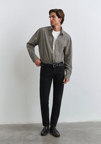 Mavi MILAN Classic Denim Yıkamalı Siyah Siyah Erkek Kot Pantolon M0081090642