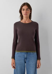 Mavi MODELLİ PENYE Black Coffee Kahverengi Kadın T-Shirt M1614184-70240