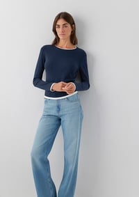 Mavi MODELLİ PENYE Salute Lacivert Kadın T-Shirt M1614184-90372