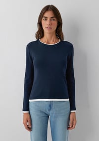 Mavi MODELLİ PENYE Salute Lacivert Kadın T-Shirt M1614184-90372