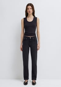Mavi NEW YORK Smoke Classic Denim Siyah Kadın Kot Pantolon M101441-A3765