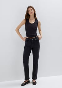 Mavi NEW YORK Smoke Classic Denim Siyah Kadın Kot Pantolon M101441-A3765