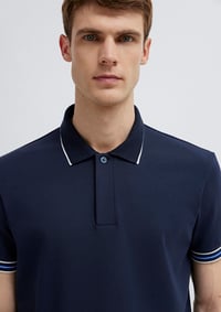 Mavi POLO TİŞÖRT Gece Lacivert Lacivert Erkek T-Shirt M0613369-70490