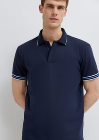 Mavi POLO TİŞÖRT Gece Lacivert Lacivert Erkek T-Shirt M0613369-70490