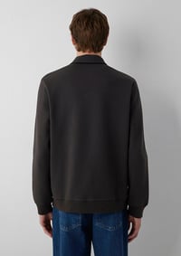 Mavi POLO YAKA SWEATSHIRT Espresso Kahverengi Erkek Sweatshirt M0S10631-90892