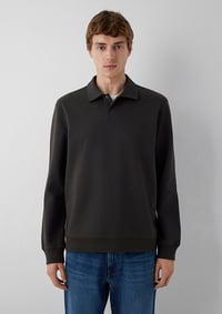 Mavi POLO YAKA SWEATSHIRT Espresso Kahverengi Erkek Sweatshirt M0S10631-90892