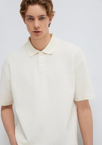 Mavi POLO YAKA TİŞÖRT Vanilya Beyaz Beyaz Erkek T-Shirt M0613177-70056
