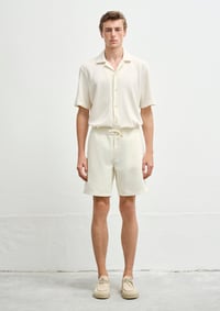 Mavi SAMOS Off White Denim Kırık Beyaz Erkek Şort M0410093-90390