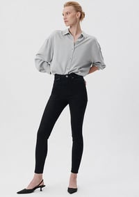 Mavi SERENAY Black Gold Shape Siyah Kadın Kot Pantolon M100980-35248