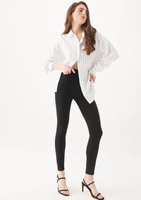 Mavi SERENAY Black Gold Shape Siyah Kadın Kot Pantolon M100980-35248