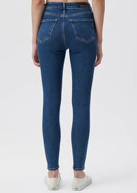 Mavi SERENAY Dark Gold Shape Lacivert Kadın Kot Pantolon M100980-33687