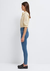 Mavi SERENAY Mid Brushed Gold Premium Denim Kadın Kot Pantolon M100980-A1549