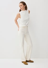 Mavi SKY Ecru Classic Denim Beyaz Kadın Kot Pantolon M1010627-88689