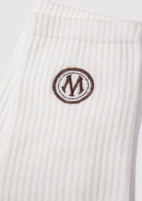 Mavi SOKET ÇORAP Antique white Beyaz Erkek Çorap