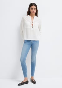 Mavi TESS Lt Brushed Gold Premium Denim Kadın Kot Pantolon M100328-A1550