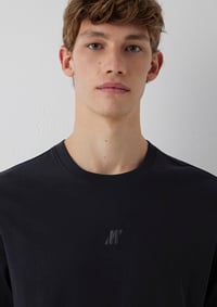 Mavi UZUN KOL PENYE Siyah Siyah Erkek T-Shirt M0620265-900