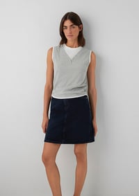 Mavi VALERIE Ink Brushed Denim Denim Kadın Etek M13198A3851