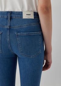 Mavi VIOLA Mid Shaded Premium Blue Denim Kadın Kot Pantolon M101048-A3794