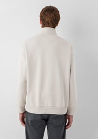 Mavi YARIM FERMUARLI SWEATSHIRT Ay Taşı Beji Bej Erkek Sweatshirt M0S10278-70144