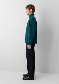 Mavi YARIM FERMUARLI SWEATSHIRT Dark Sea Yeşil Erkek Sweatshirt M0S20105-90366