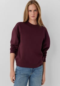 Mavi YUVARLAK YAKA BASIC SWEATSHIRT Koyu bordo Bordo Kadın Sweatshirt M1S10576-70422