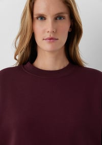 Mavi YUVARLAK YAKA BASIC SWEATSHIRT Koyu bordo Bordo Kadın Sweatshirt M1S10576-70422