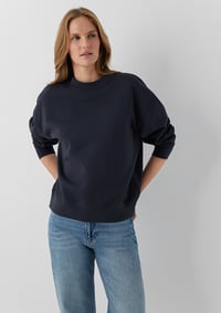 Mavi YUVARLAK YAKA BASIC SWEATSHIRT Kuzgun Lacivert Kadın Sweatshirt M1S10576-70499