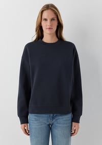 Mavi YUVARLAK YAKA BASIC SWEATSHIRT Kuzgun Lacivert Kadın Sweatshirt M1S10576-70499