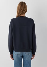 Mavi YUVARLAK YAKA BASIC SWEATSHIRT Kuzgun Lacivert Kadın Sweatshirt M1S10576-70499