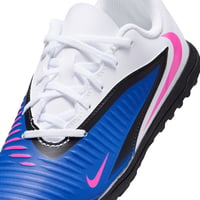Nike JR PHANTOM 6 LOW CLUB TF Mavi Erkek Çocuk Halı Saha Ayakkabısı